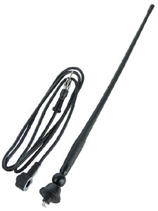 AM/FM RUBBER ANTENNA (BOSS AUDIO SYSTEMS) Black